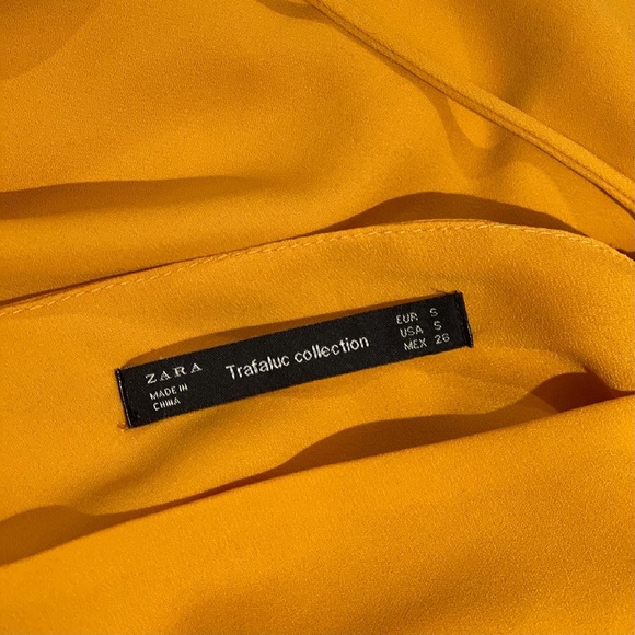 ZARA | Bell Sleeve Flowy Blouse Top - Picture 5 of 5